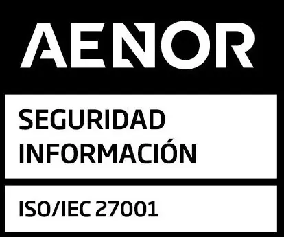Sello AENOR ISO Seguridad de la información