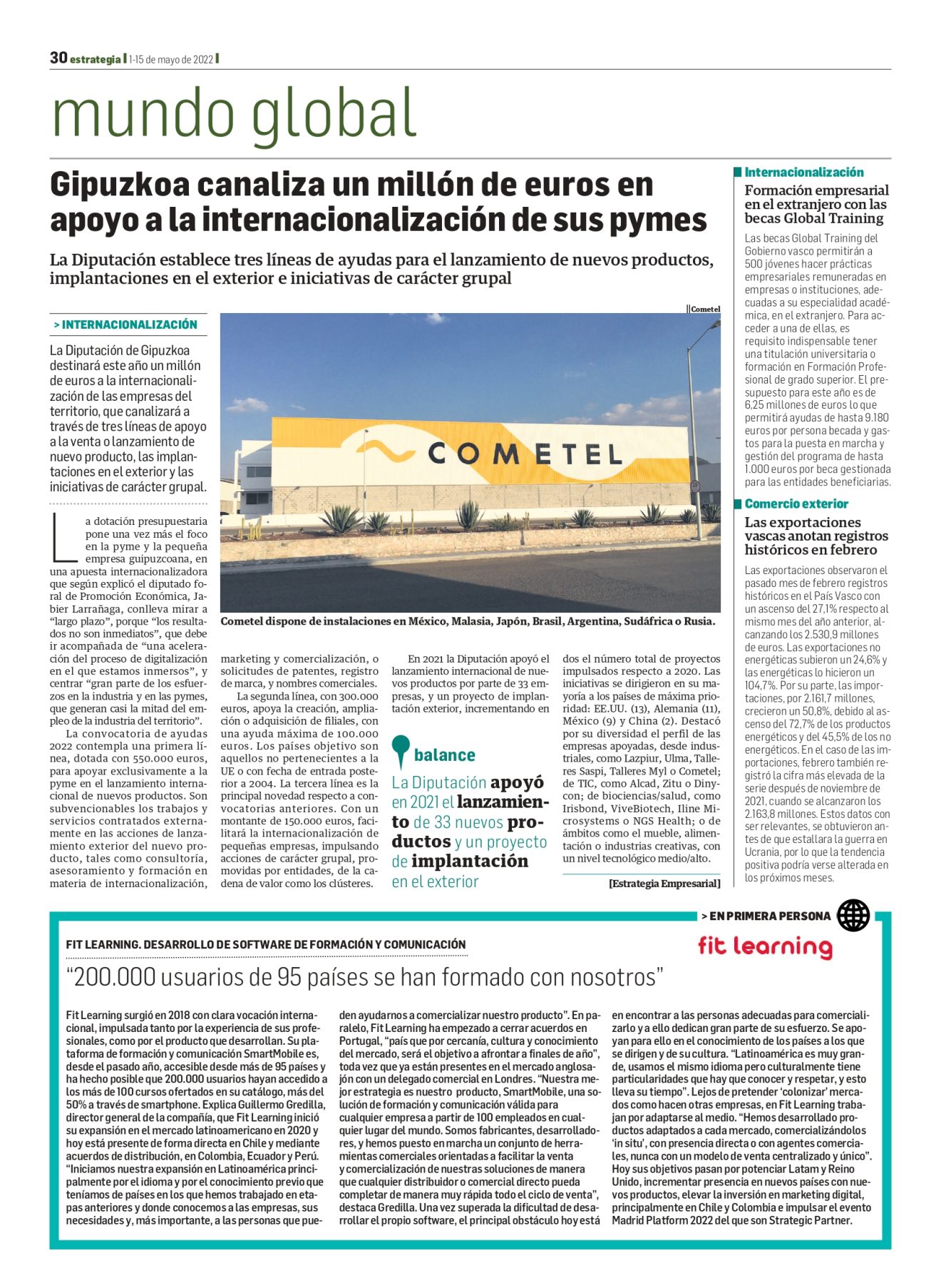 Fit Learning en Estrategia Empresarial
