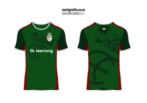 Camisetas oficiales personalizadas de la selección de Euskadi, edición solidaria de FIT Learning en apoyo a Palestina