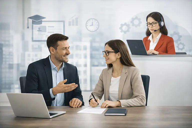 Asesoría sobre soluciones de formación con plataforma LMS