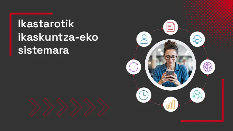 ikaskuntza-ekosistema enpresa e-learningean
